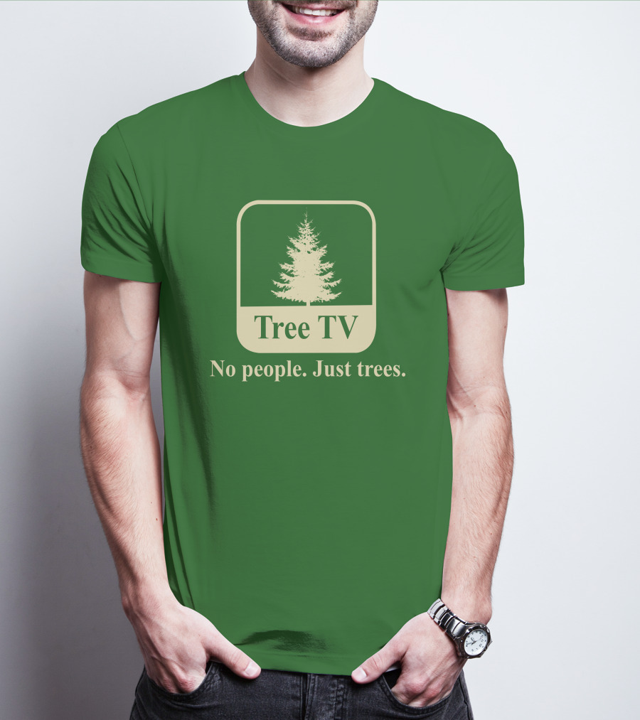 Joe Pera Tree TV No People Just Trees T-Shirt