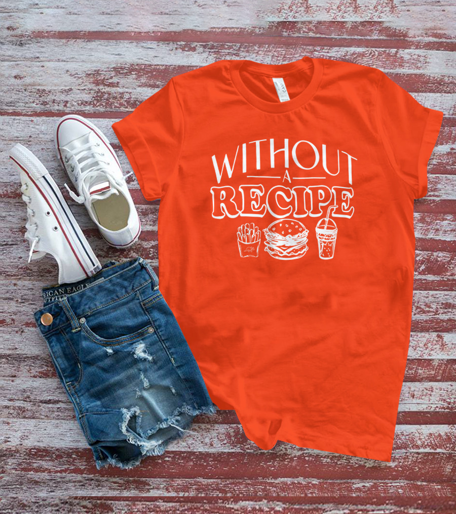 The Try Guys Merch Without Recipe Fast Food Icons T-Shirt