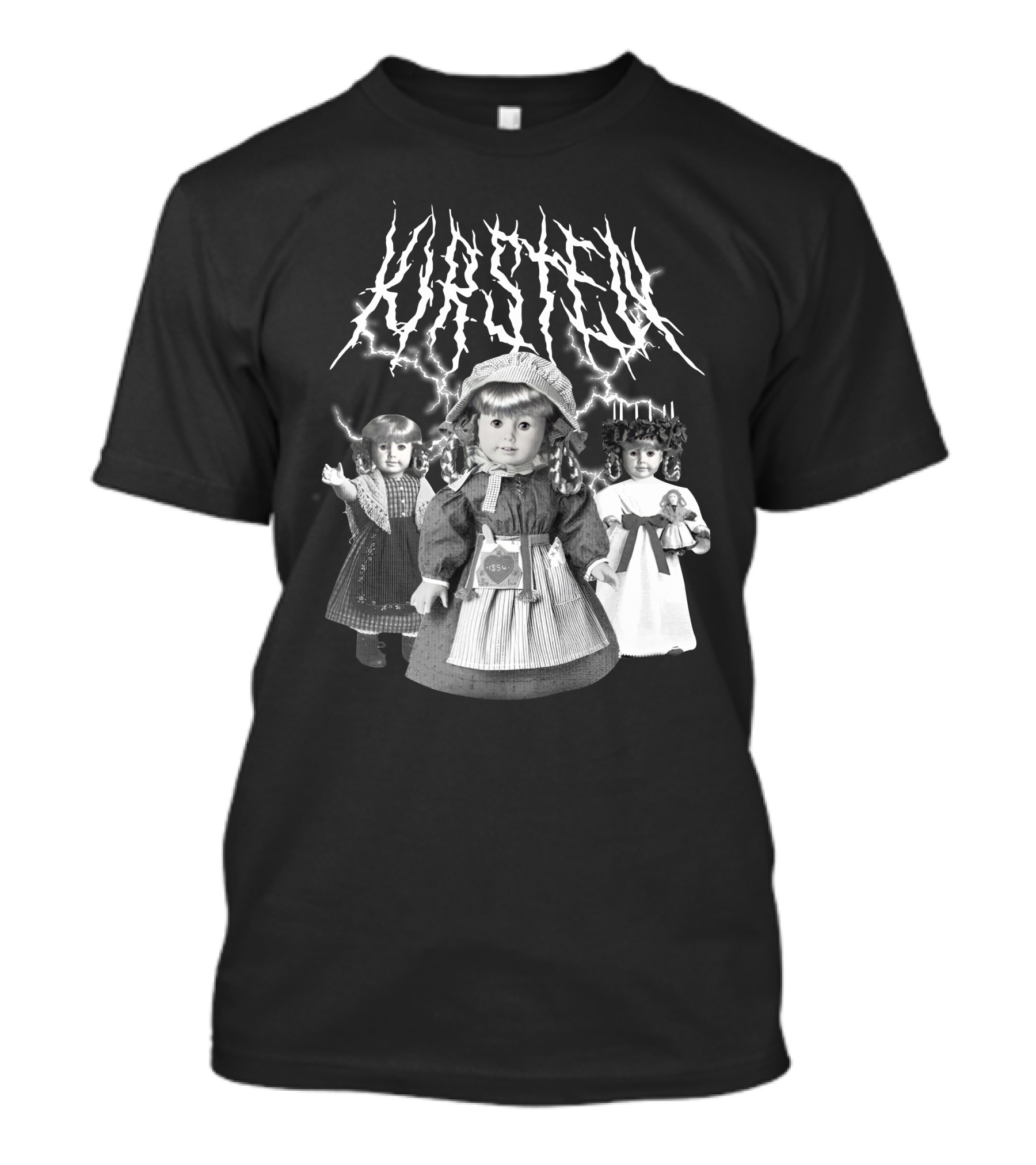 Kirsten Dopeamyne Heavy Metal Doll Trio T-Shirt