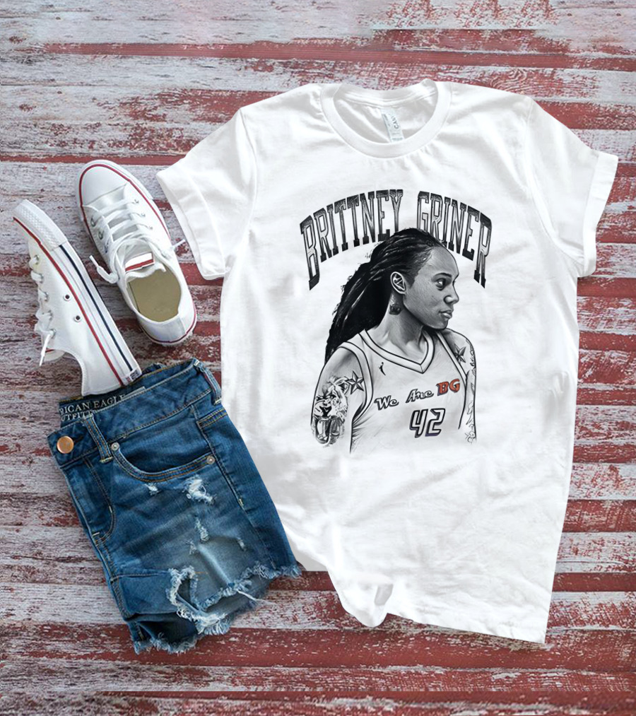 Brittney Griner We Are BG 42 T-Shirt