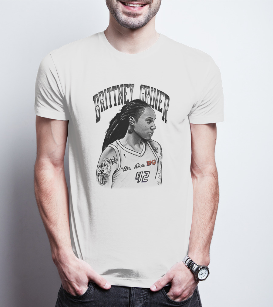 Brittney Griner We Are BG 42 T-Shirt