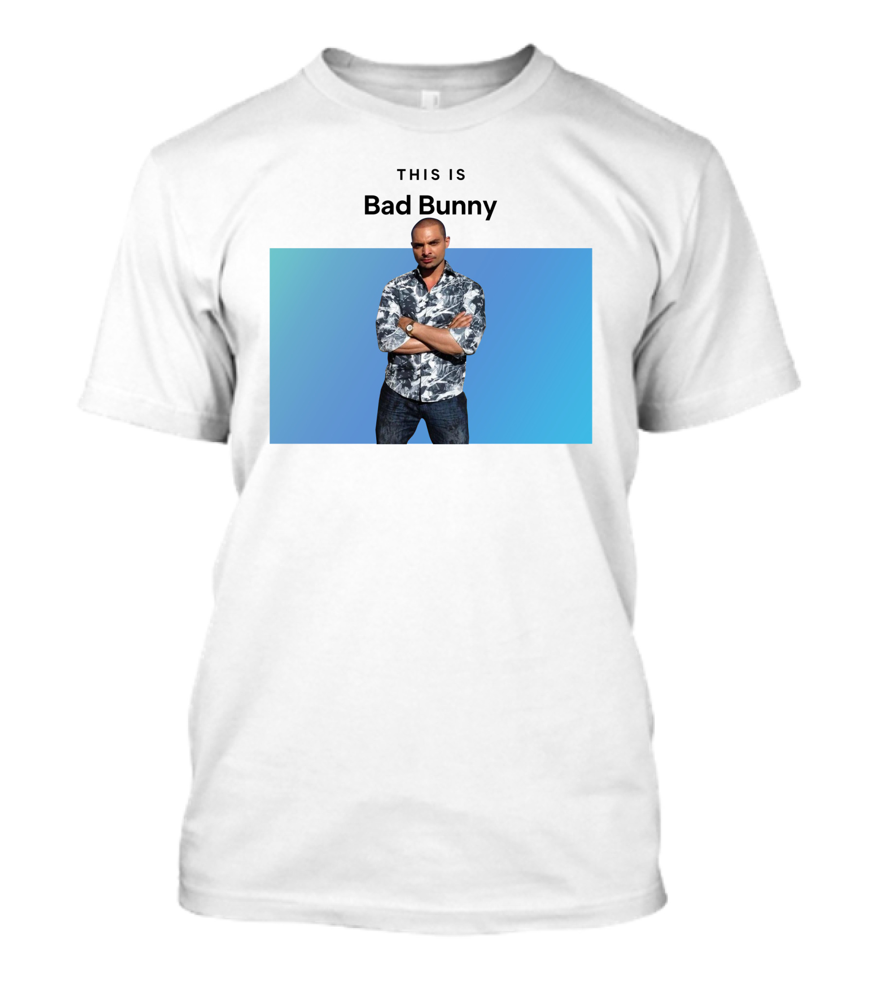 This Is Bad Bunny Goofy Ahh Tees Nacho Varga T-Shirt