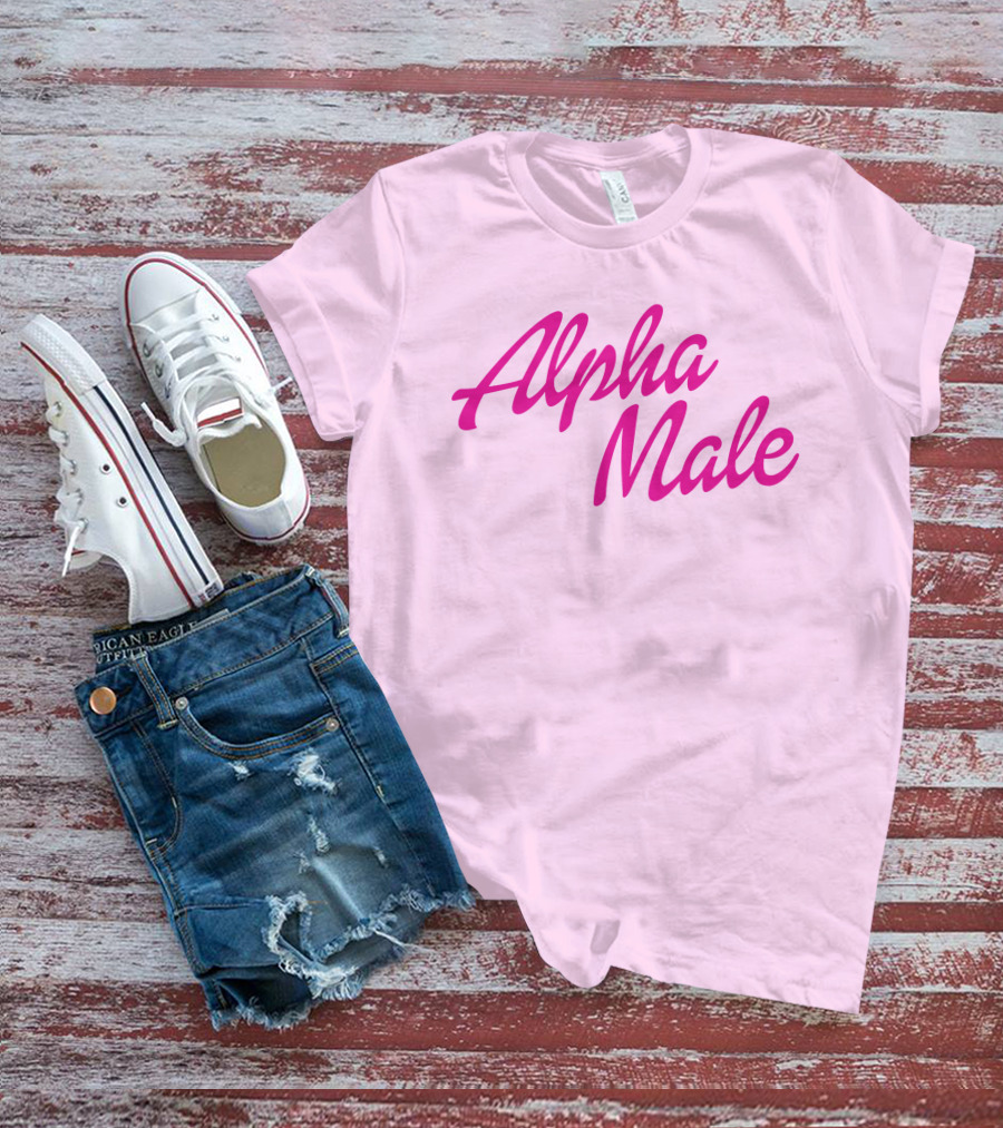 Alpha Male Brys Online Bryson Pink T-Shirt