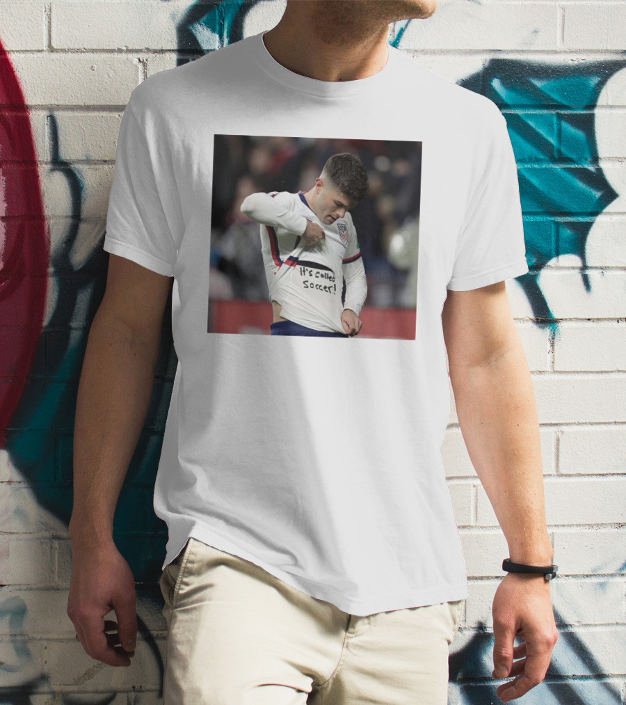 Usa Soccer It's Called Soccer Christian Pulisic Soccer T-Shirt