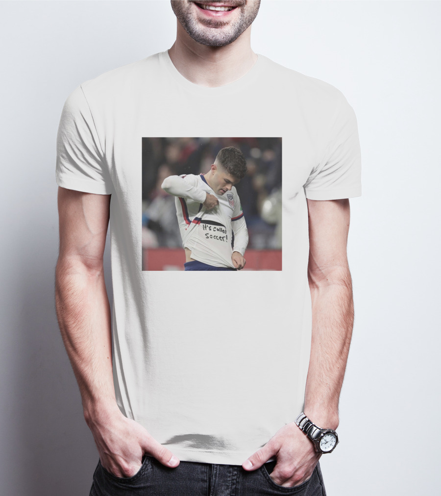 Usa Soccer It's Called Soccer Christian Pulisic Soccer T-Shirt