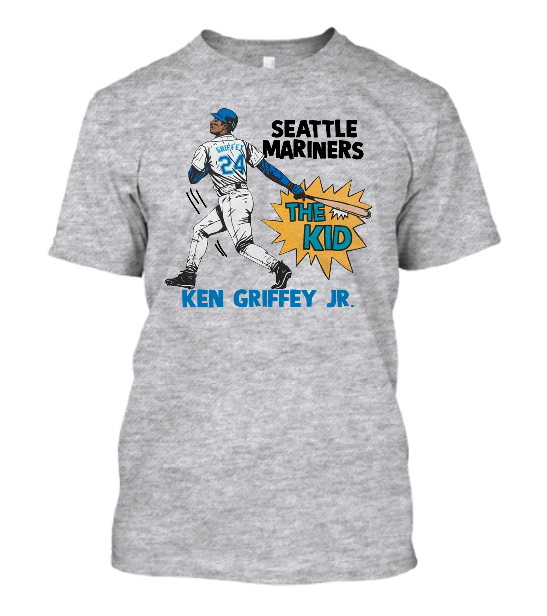 Seattle Mariners The Kid Ken Griffey Jr. 24 T-Shirt