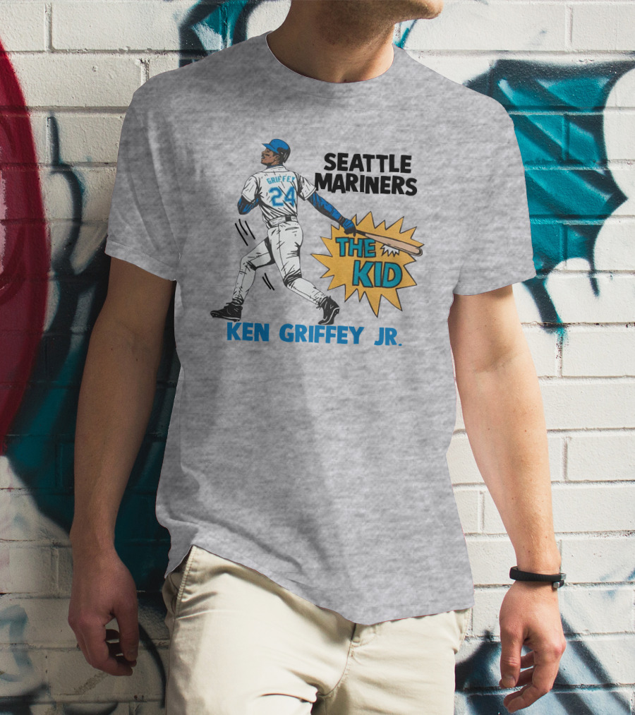 Seattle Mariners The Kid Ken Griffey Jr. 24 T-Shirt