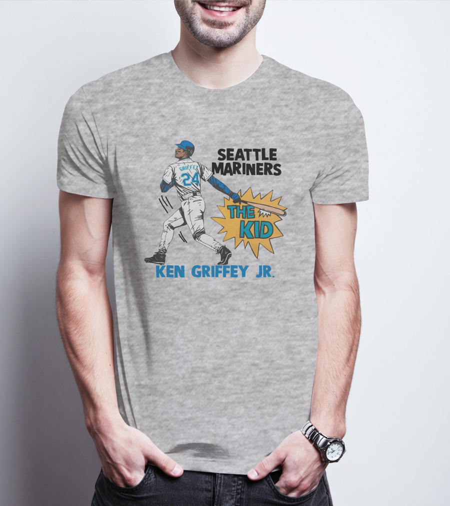 Seattle Mariners The Kid Ken Griffey Jr. 24 T-Shirt