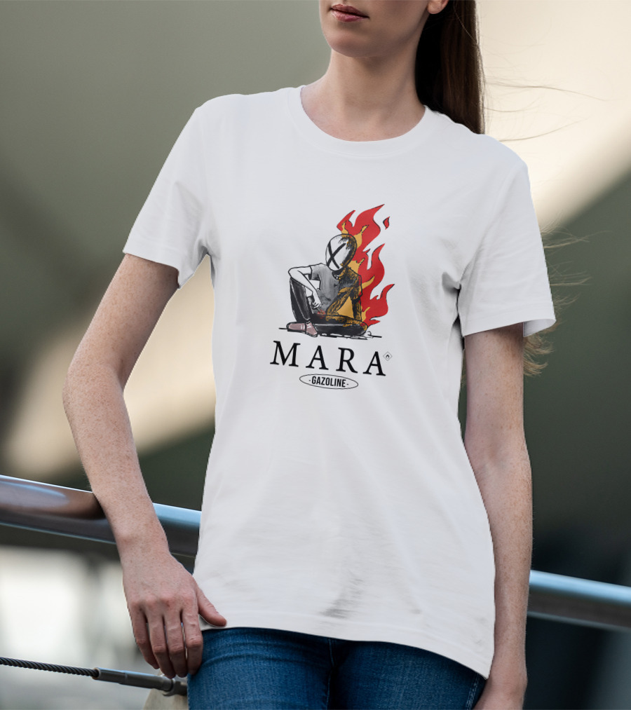 Mara Gazoline Flames Character T-Shirt