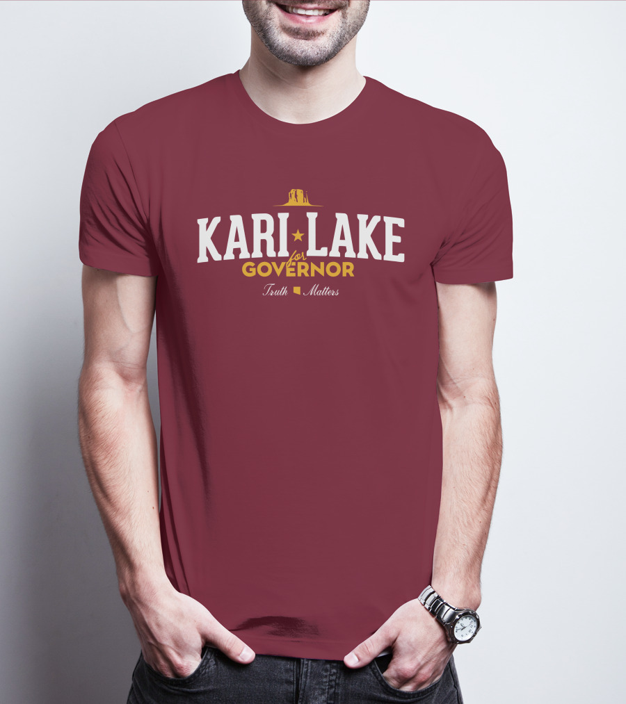 Matthew C Martinez Kari Lake For Governor Truth Matters T-Shirt