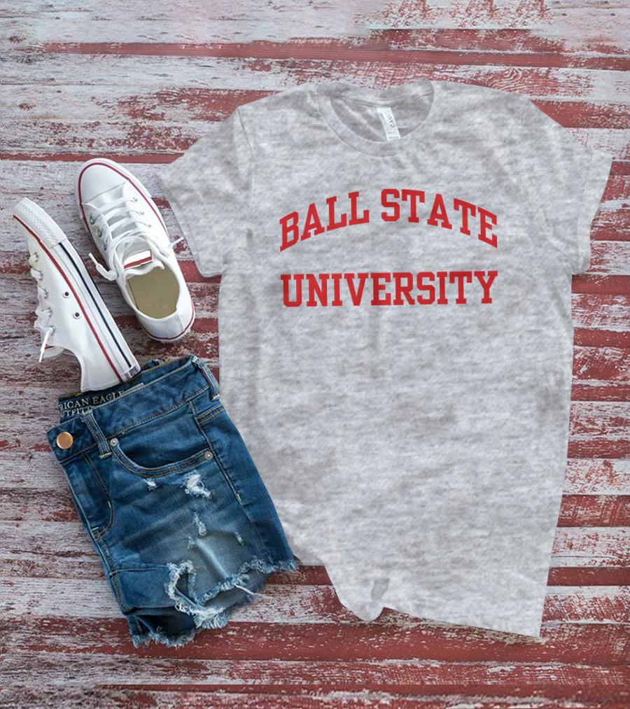 David Letterman Ball State University Alumni Recognition T-Shirt
