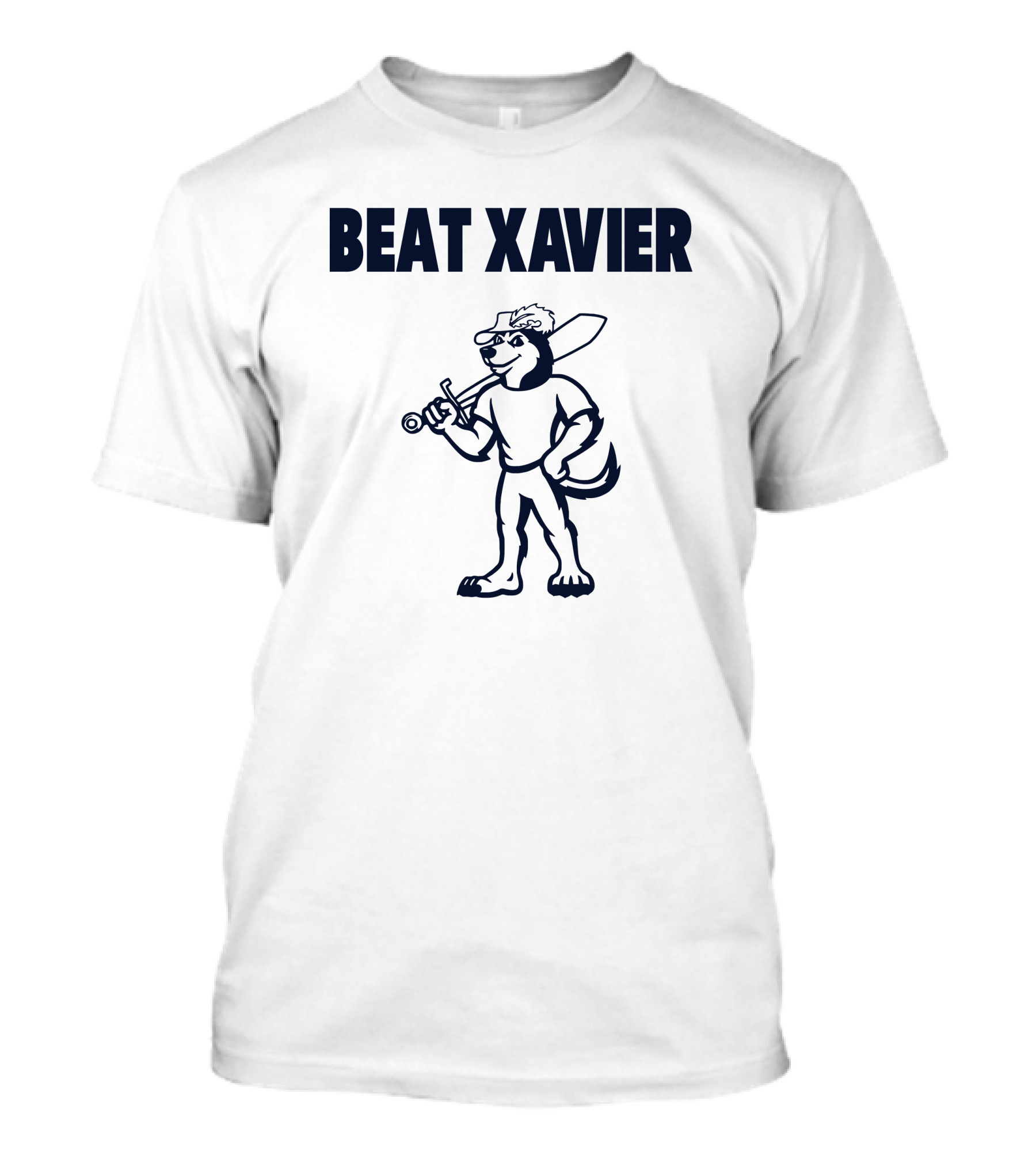 Beat Xavier Mascot With Sword And Cap T-Shirt