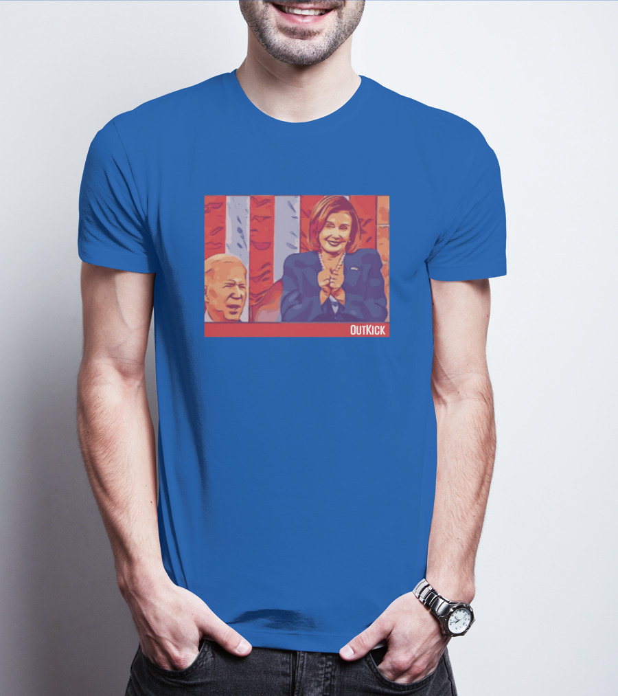 OutKick Creepy Pelosi Patriotic T-Shirt