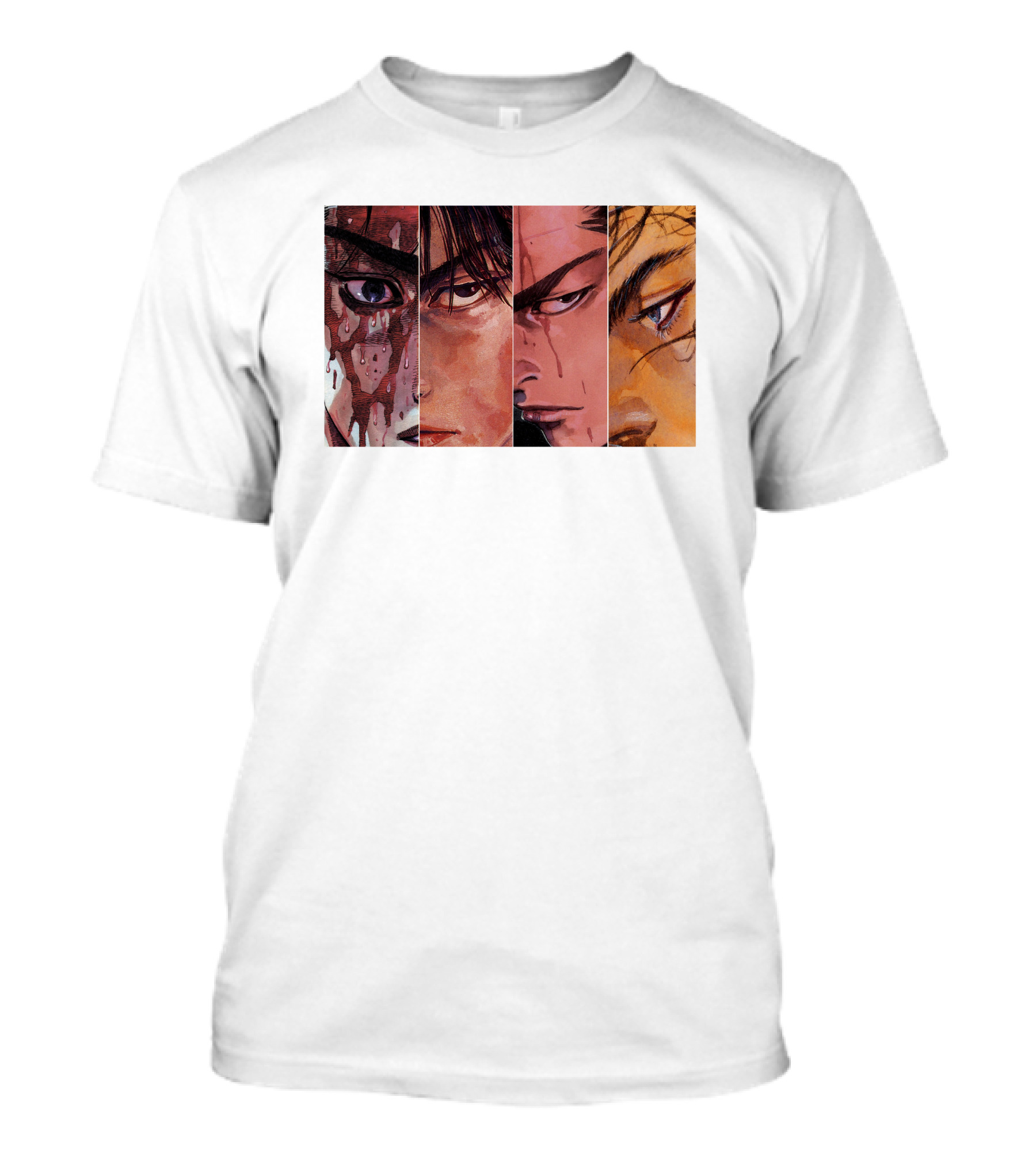 Vagabond Miyamoto Musashi Sasaki Takehiko Inoue Manga T-Shirt