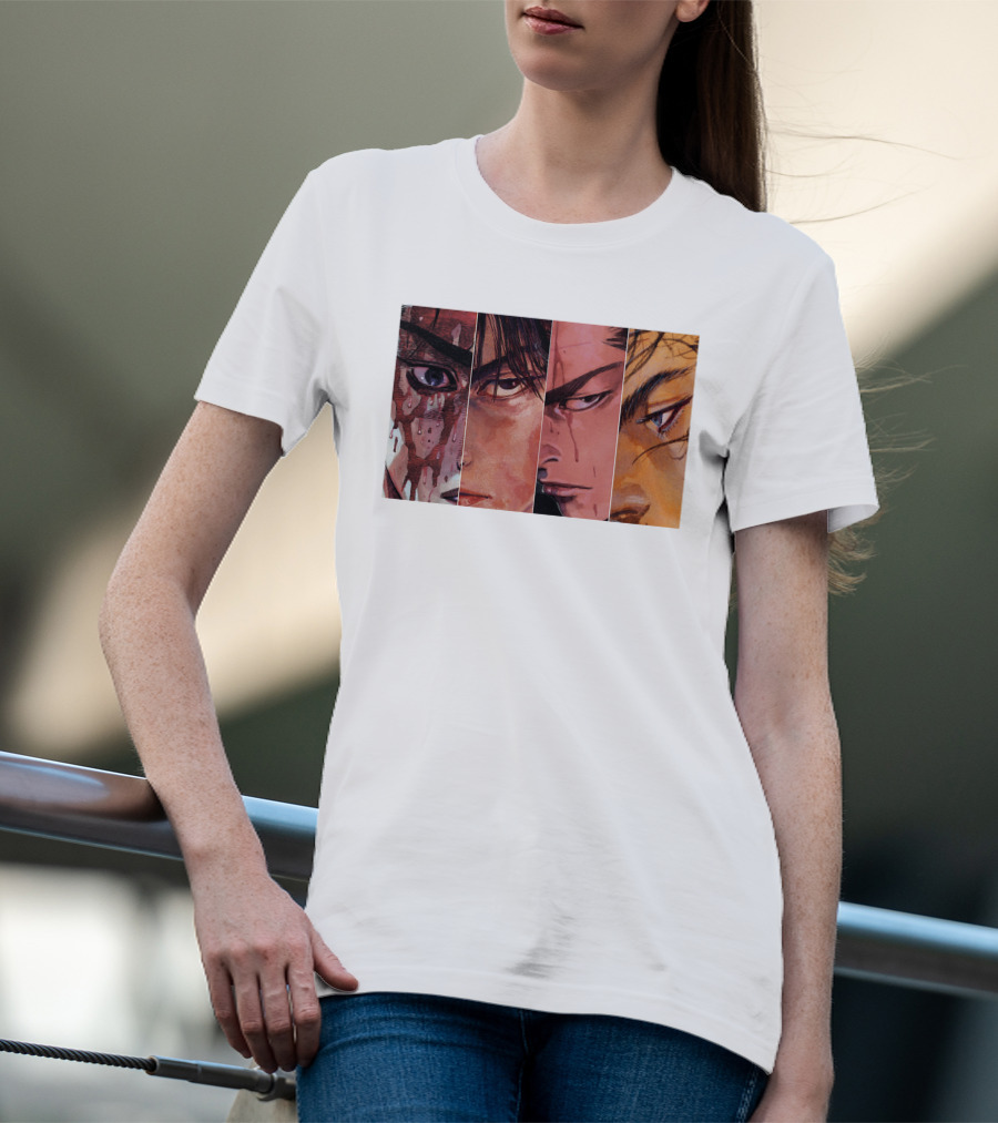 Vagabond Miyamoto Musashi Sasaki Takehiko Inoue Manga T-Shirt