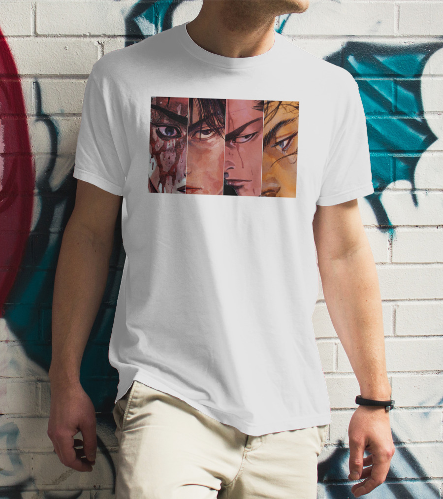 Vagabond Miyamoto Musashi Sasaki Takehiko Inoue Manga T-Shirt