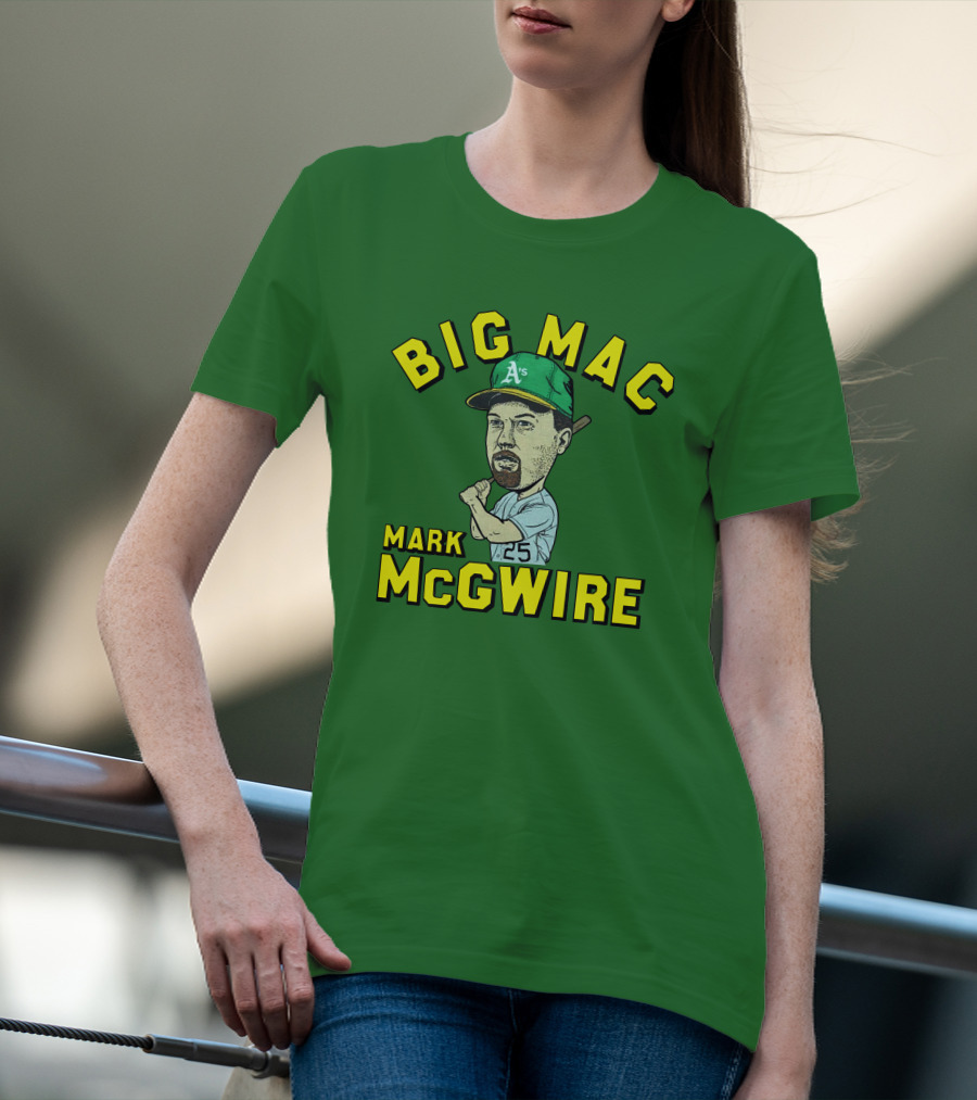 Big Mac Mark McGwire Oakland A's 25 T-Shirt