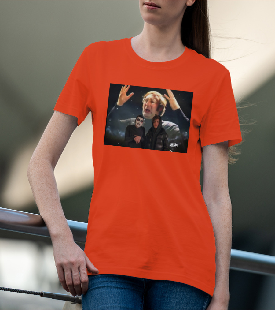 AEW Danhausen Hook Mind Blown Reaction Meme T-Shirt