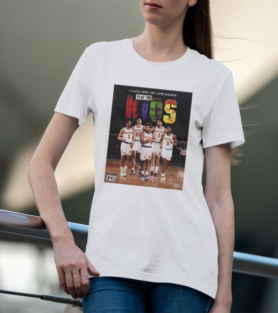 A Classic Knicks Fan Coping Mechanism Play The Kids T-Shirt