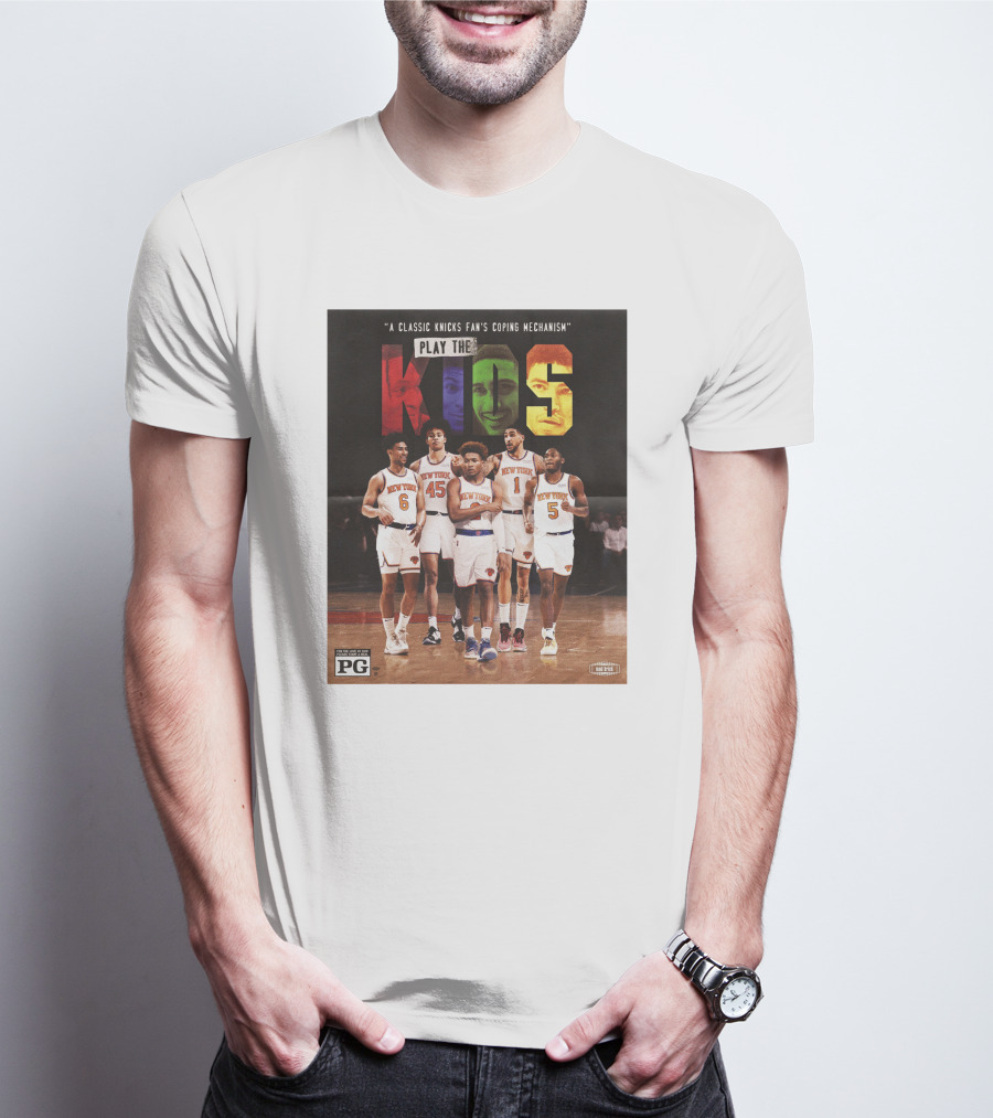 A Classic Knicks Fan Coping Mechanism Play The Kids T-Shirt