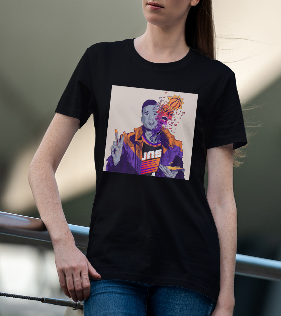 Dangerous Devin Booker Suns Basketball Explosion T-Shirt