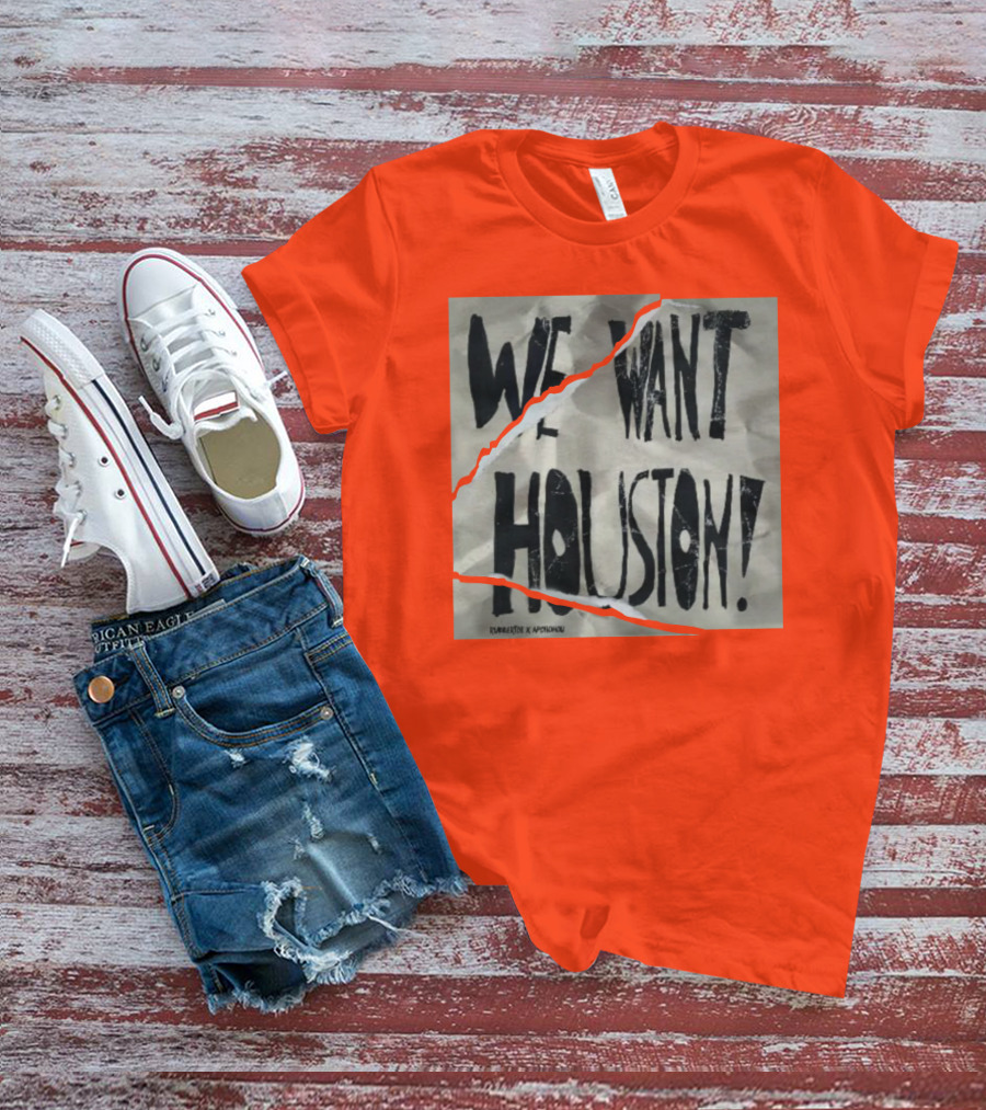 We Want Houston Everpress X Aphonikku T-Shirt