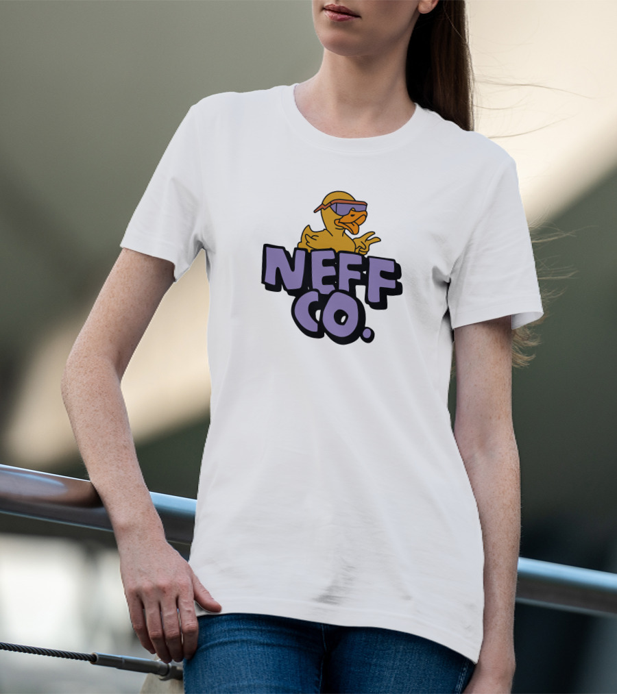 Neff Co Duck Peace Gesture Sunglasses T-Shirt