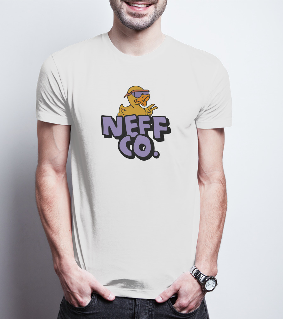 Neff Co Duck Peace Gesture Sunglasses T-Shirt