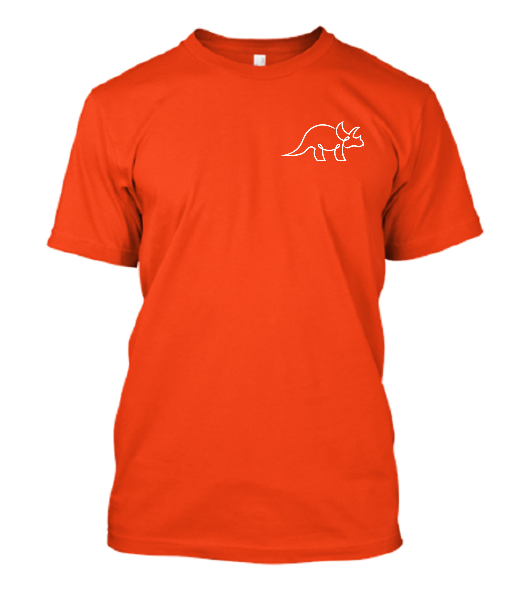 The Try Guys Dinosaur Outline Triceratops T-Shirt