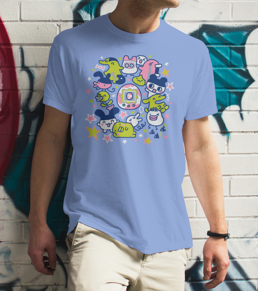 Tamagotchi Eggcellent Friends Adventure T-Shirt