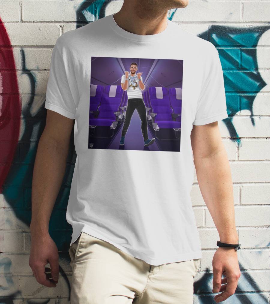 Kirko And The Vikings Airplane T-Shirt
