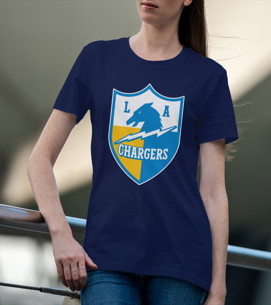 Los Angeles Chargers LA Shield Chargers Vintage T-Shirt