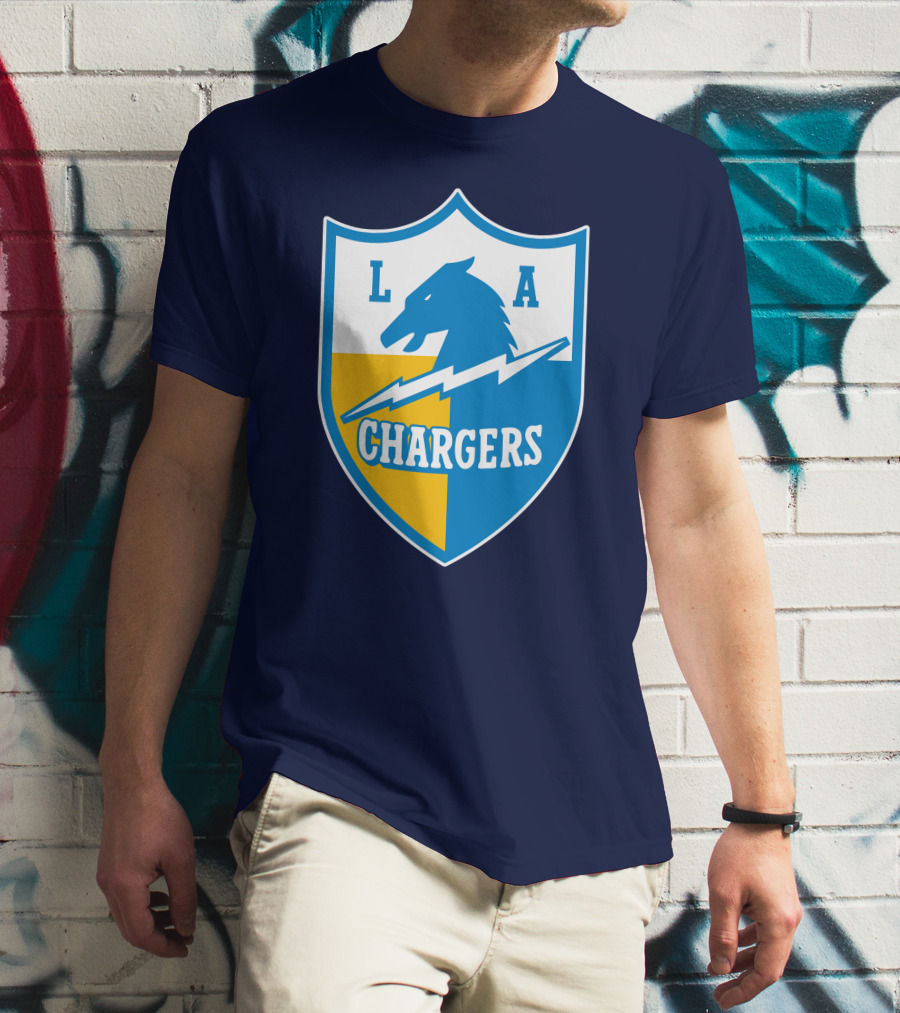 Los Angeles Chargers LA Shield Chargers Vintage T-Shirt