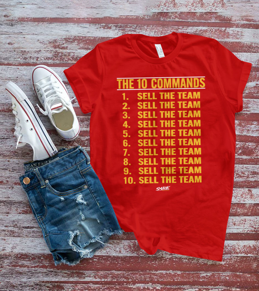 The 10 Commands Sell The Team Smack T-Shirt