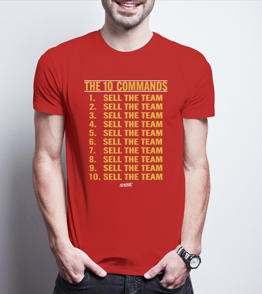 The 10 Commands Sell The Team Smack T-Shirt