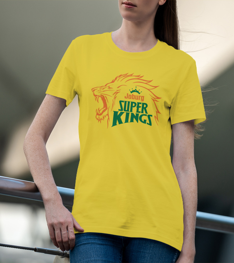 Joburg Super Kings Roaring Lion Emblem T-Shirt