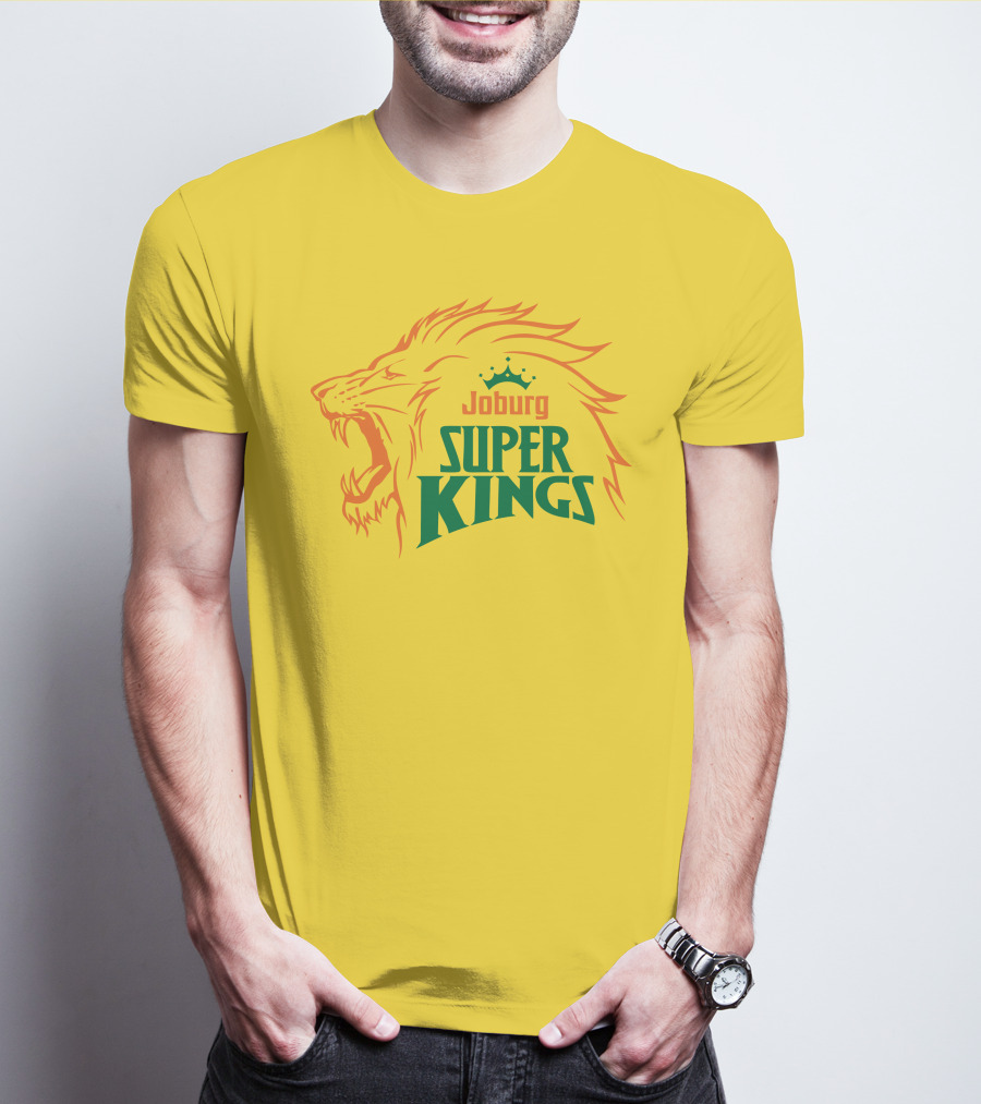 Joburg Super Kings Roaring Lion Emblem T-Shirt