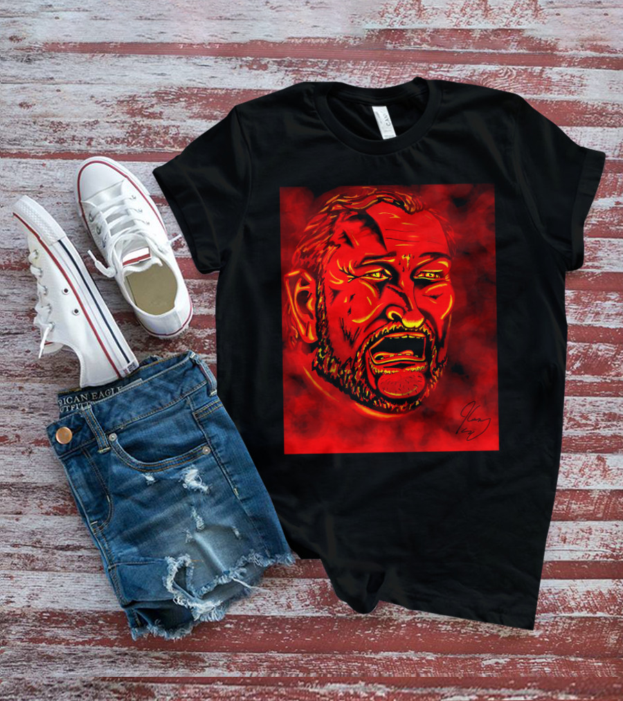 Ted Cruz Hell Red Cartoon Caricature Roast T-Shirt