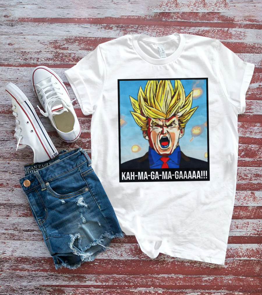 KAH-MA-GA-MA-GAAAAA Super Saiyan Scream T-Shirt