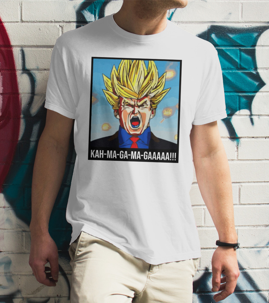 KAH-MA-GA-MA-GAAAAA Super Saiyan Scream T-Shirt