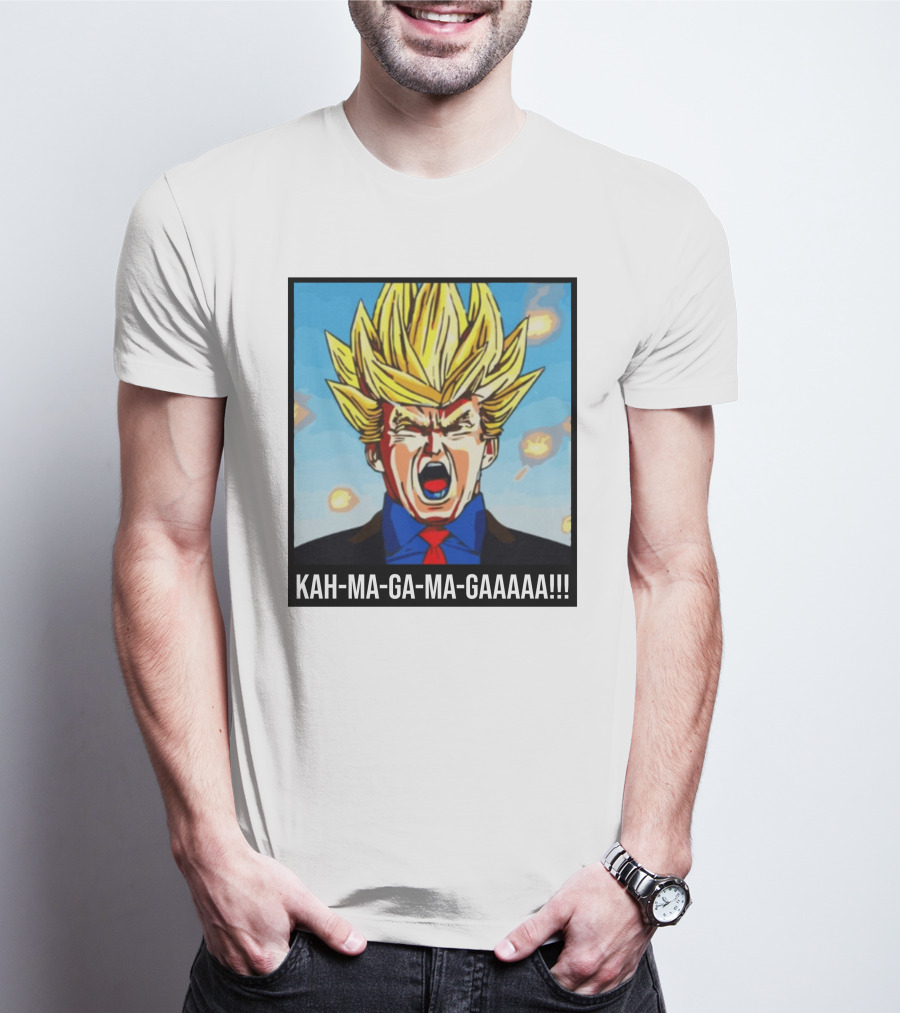 KAH-MA-GA-MA-GAAAAA Super Saiyan Scream T-Shirt