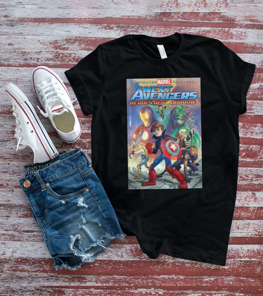 Animated Marvel Features Next Avengers Heroes Of Tomorrow T-Shirt