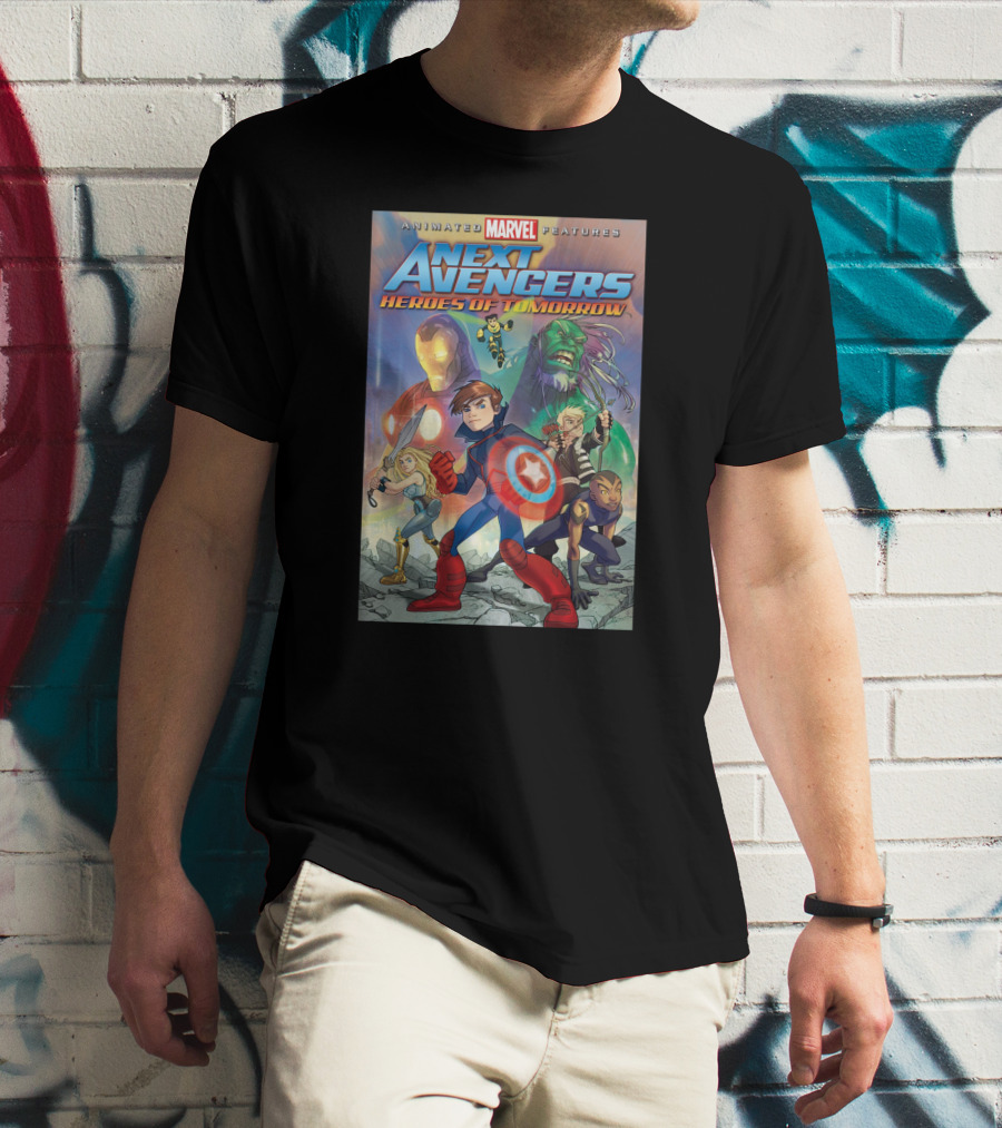 Animated Marvel Features Next Avengers Heroes Of Tomorrow T-Shirt