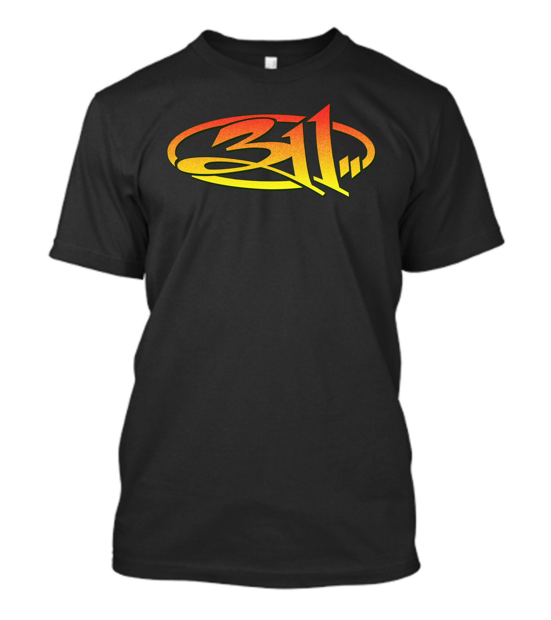 311 Band Logo Gradient Oval T-Shirt