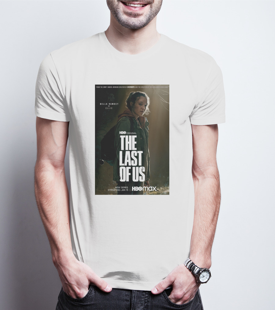 HBO Original The Last Of Us Bella Ramsey Ellie New Series Streaming Jan 15 HBO Max T-Shirt