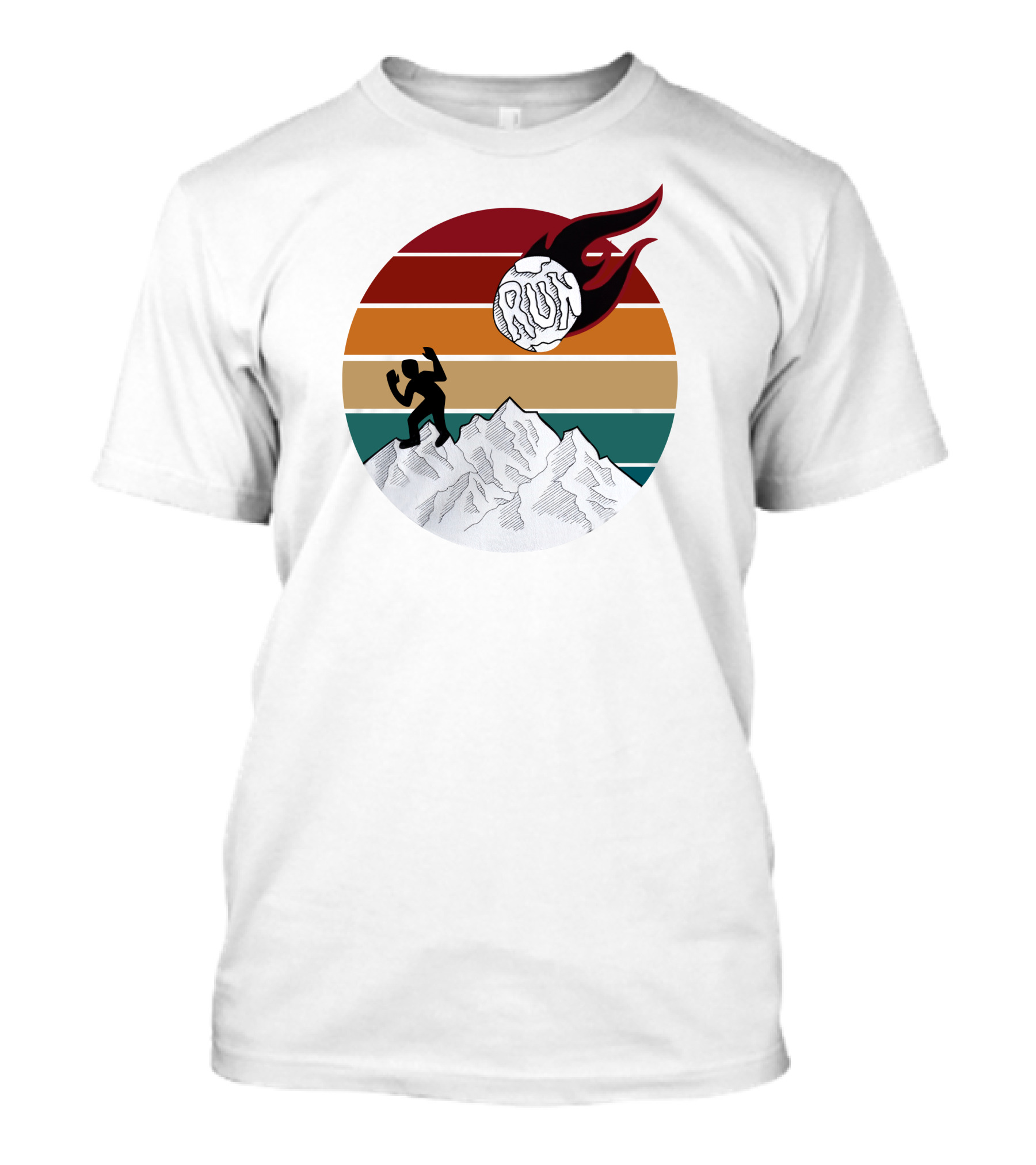 Let's Game It Out Run Meteor Mountain Adventure T-Shirt