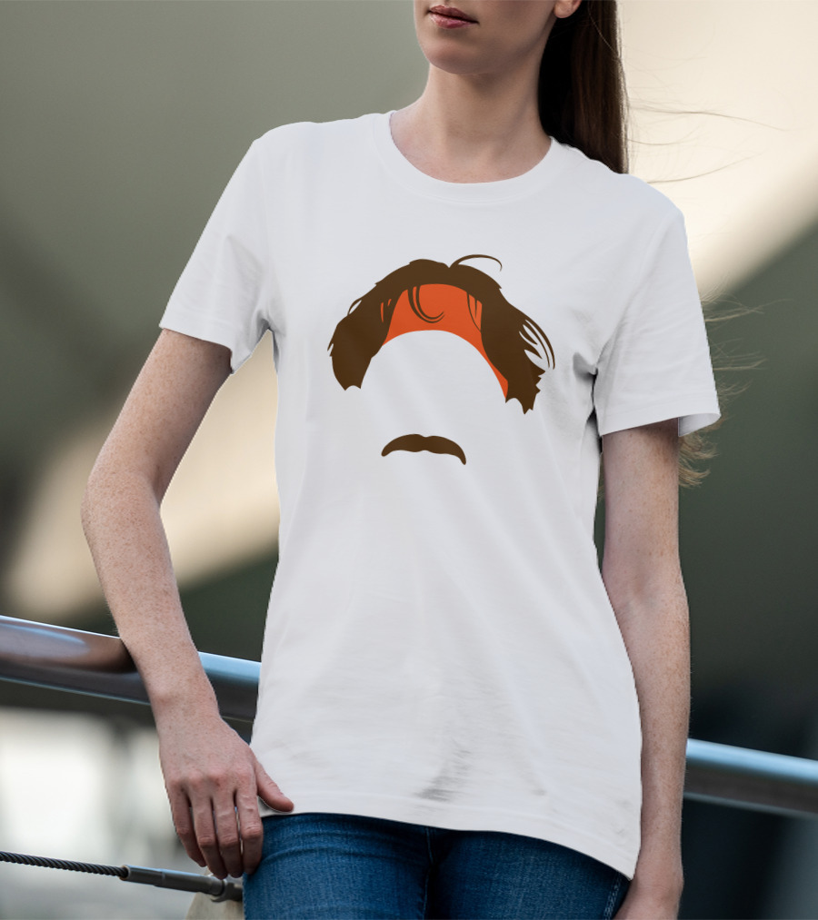 The Bvp Headband And Mustache T-Shirt