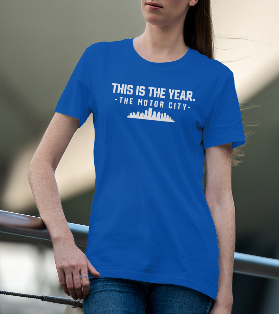 This Is The Year The Motor City Skyline T-Shirt