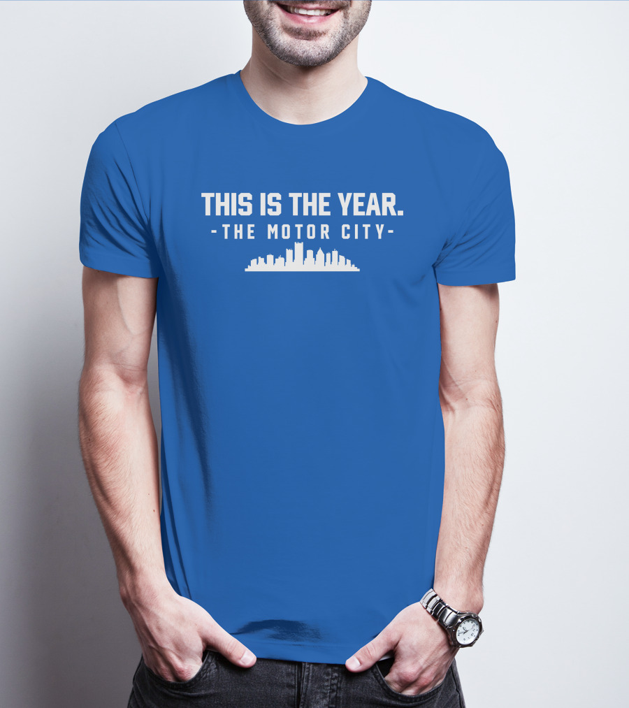 This Is The Year The Motor City Skyline T-Shirt