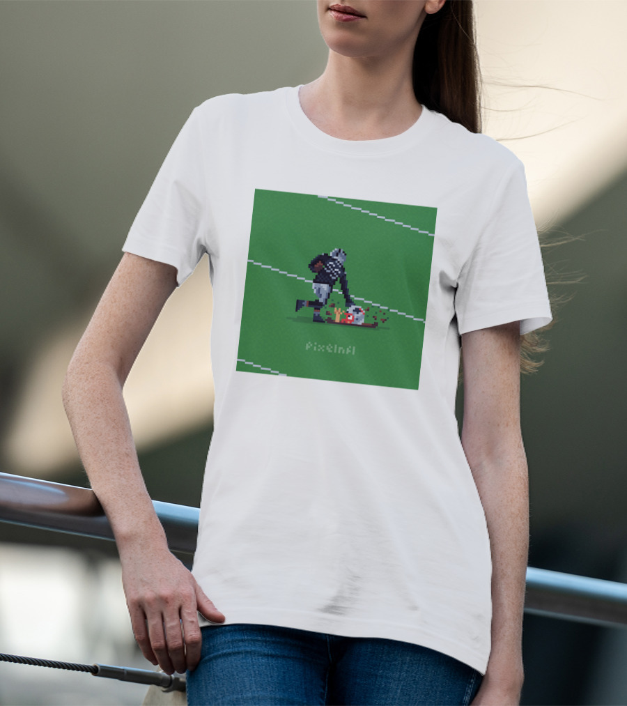 Chandler Jones Football Action Scene T-Shirt